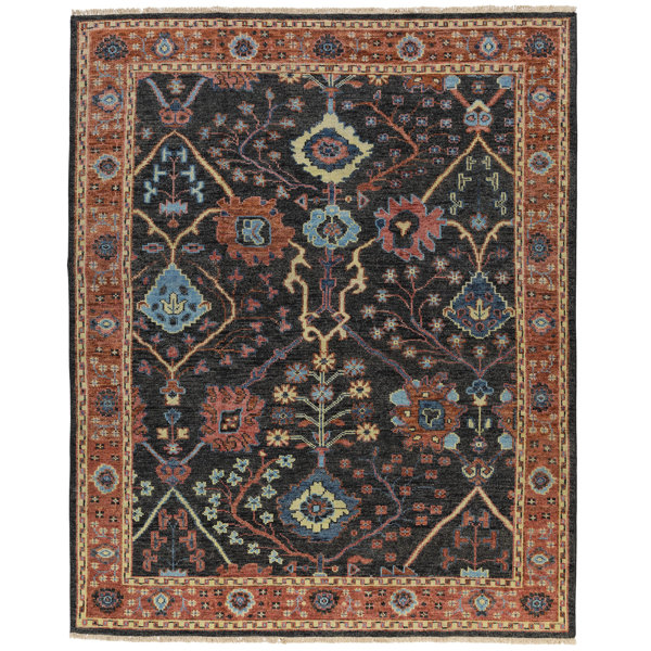 Tufenkian Rock My Classics Donegal III Black/Brown/Blue Area Rug Wayfair